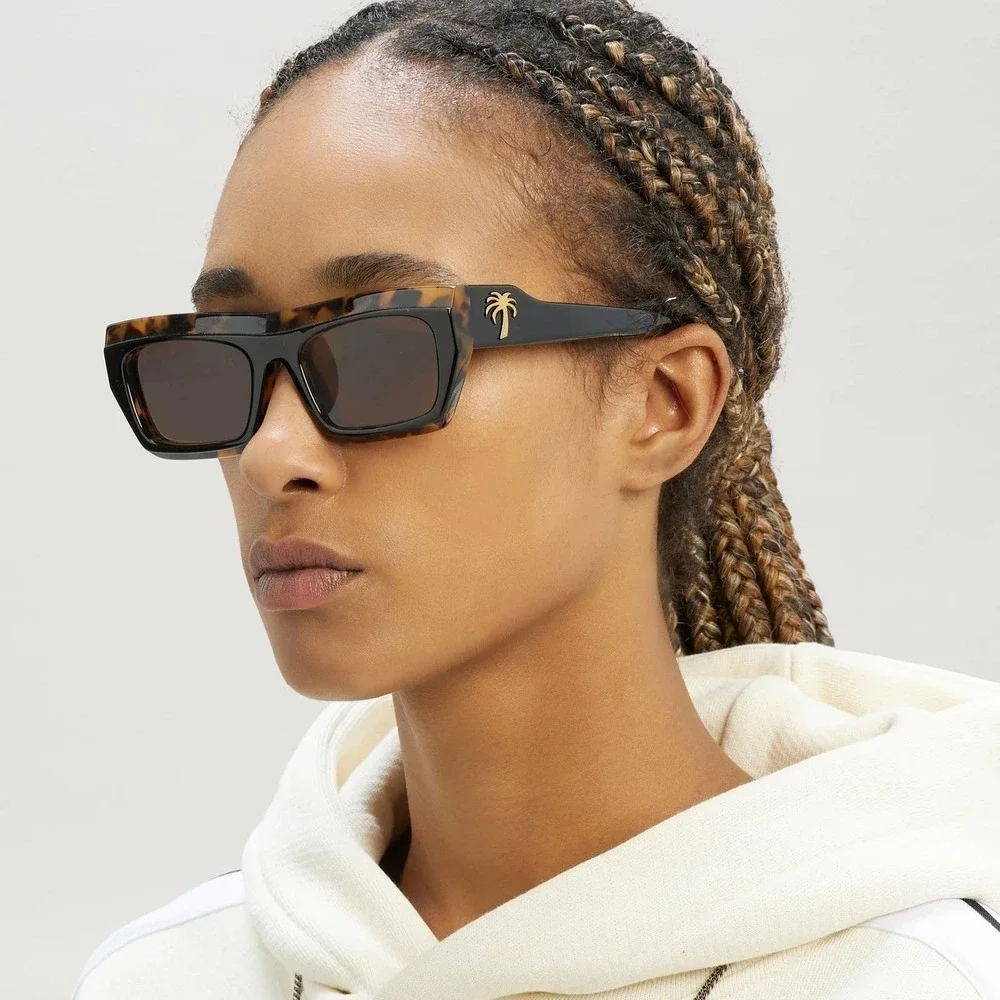 New! PALM ANGELS Sunglasses PERI028 0107, Authentic